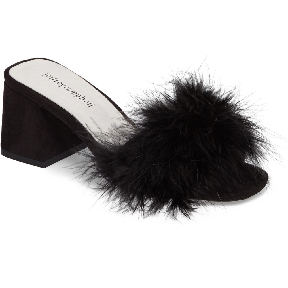 Feather Jeffrey Campbell Perptua Slide Sandal